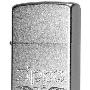 挑战低价！ZIPPO 打火机 漩涡字 缎纱镀铬 24335仅30只