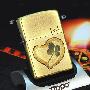 ZIPPO 打火机 日版爱心幸运四叶草