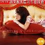ANGGI 全头层枕套枕席 带角花 牡丹花形 45*75 单只价格
