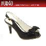 PUBGO(步步高鞋）2010新款时尚魅力 蝴蝶结淑女夏凉鞋w10301415