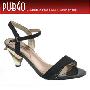 PUBGO(步步高鞋）2010新款时尚柔情 水钻璀烂淑女夏凉鞋w1338115
