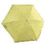 天堂伞 伞 三折 超细 晴雨伞 黄色 知性达人 3366E-1416