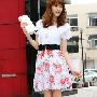 实拍 夏装新款韩版时尚气质款雪纺连衣裙HQ9232
