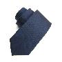 藏青色人字纹条纹9cm正装领带 简约商务IFSONG 1233