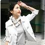 2010新款 米娜推荐 韩版 双排扣收放折叠袖休闲小西装 外套