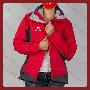 KAILAS 凯乐石女款红色两件套三合一冲锋衣防寒服滑雪服防水透气