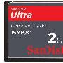 SanDisk Ultra 2G 100X CF存储卡 15Mb/s（新版）