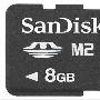 SanDisk Memory Stick Micro M2 8G记忆棒 新品没有短棒适配器