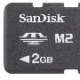 SanDisk Memory Stick Micro M2 2G记忆棒 新品没有短棒适配器