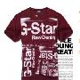 G-STAR T恤 1608红色