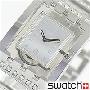 包邮 斯沃琪SWATCH 原创方形SUBM103G SHINY BANGLE玻璃鞋