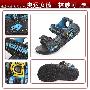 林妙可代言品牌永高人男童小童 XL125 灰/棕/军绿 真皮沙滩凉鞋