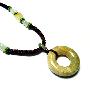jewelry8zone(第八区)A货黄翡绳艺链坠套装D07