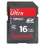 SanDisk Ultra 高速 100X 16G SDHC卡 15MB/S