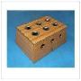 竹制六孔艾灸盒/艾炙器/温炙盒/温灸器/温灸盒/艾灸器