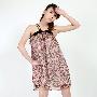 豹纹吊带连衣裙1810295（2010夏季新品）