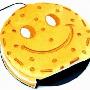 USB笑脸饼干暖手鼠标垫