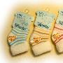 台湾小素材 纯棉婴儿保暖毛巾袜 0-1岁