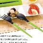 折叠便携式餐具 盒装PP环保餐具组