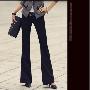 韩国进口品牌服装时尚白领超爆长裤P1-1003