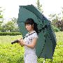 【免运费】超大伞面的晴雨伞，雨伞，特价，绿色