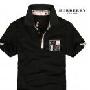Burberry 2010夏季时尚商务休闲男士短袖翻领T恤 1057