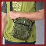 Pacsafe MetroSafe 美国防割防抢防盗单肩斜挎包可做腰包绿色小号