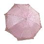 天堂伞 三折超轻刺绣 遮阳伞 银装素裹 粉色 3101-1661 伞