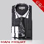 ManFriday高级全棉时尚商务绅士休闲衬衫/衬衣