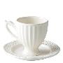长物志【Elegance】欧式白色咖啡杯碟套装