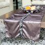 【福乐美】古典银色镶嵌手工玫瑰餐桌桌旗 餐桌装饰用品