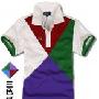 Fred Perry 2010初夏新款翻/立领色块拼接英伦时尚T恤 A-1035