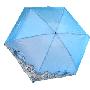 天堂伞 变色 五折 超轻 刺绣晴雨伞 小姿丽人 兰紫 5505E2－1565