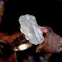 【润志翡翠】老坑冰种18K金红宝石镶嵌貔貅翡翠戒指16.3a6247