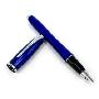 PARKER派克笔都市系列海洋蓝白夹墨水笔/钢笔