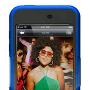 正品 iSkin Duo iPod touch二代硅胶保护套-蓝色