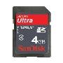 SanDisk Ultra 高速 100X 4G SDHC卡 15MB/S