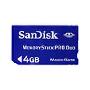SanDisk Memory Stick Pro Duo 4GB 记忆棒