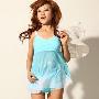 lilymoda2010新款泳衣 泳装 裙式 连体游泳衣SS09029