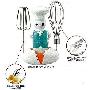 吉满 可爱搅拌器j1175 搅拌棒 厨师电动打蛋器两件套