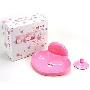 吉满 粉色心情香皂盒jm1129 MM的最爱 可爱浴室用品 带吸盘