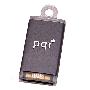 PQI i810plus 钛灰色8GB 防水设计 伸缩式USB接口 时尚挂链