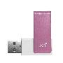 PQI U262 粉色 4GB（360度旋转碟身不掉盖设计 金属发丝纹外壳）