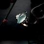 【润志翡翠】老坑玻璃种强荧光马眼形翡翠女戒a2161