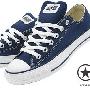 5.4折 专柜正品converse硫化帆布鞋/匡威 中性鞋 经典宝蓝色低帮