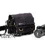 漂流木防水帆布中小款专业摄影包/一机两镜相机包7621-碳黑色
