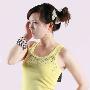 【2010潮女一族】超炫水钻性感吊带背心无袖T恤11002