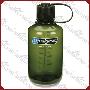 美国原产 Nalgene 500ml 窄口瓶户外水壶运动水壶绝对防漏苔绿