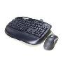 微软 有线 红光鲨商务套装 黑色 鼠标键盘套装