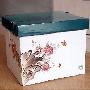 百露DIY中号蝶恋花韩式收纳箱